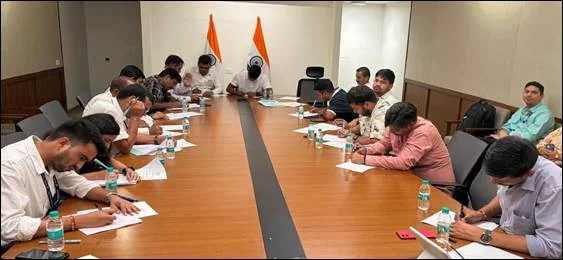 हिंदी के प्रभावी प्रयोग को बढ़ावा देने के लिए औषध विभाग में मनाया गया हिंदी प्रयोग-प्रोत्साहन पखवाड़ा